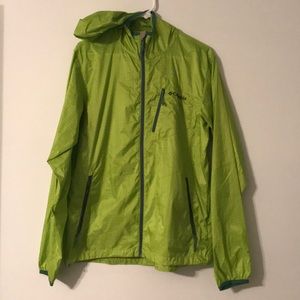 Columbia rain coat